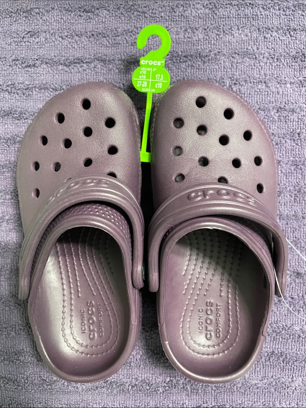 BRAND NEW!! CROCS Kids Classic Clog in Plum